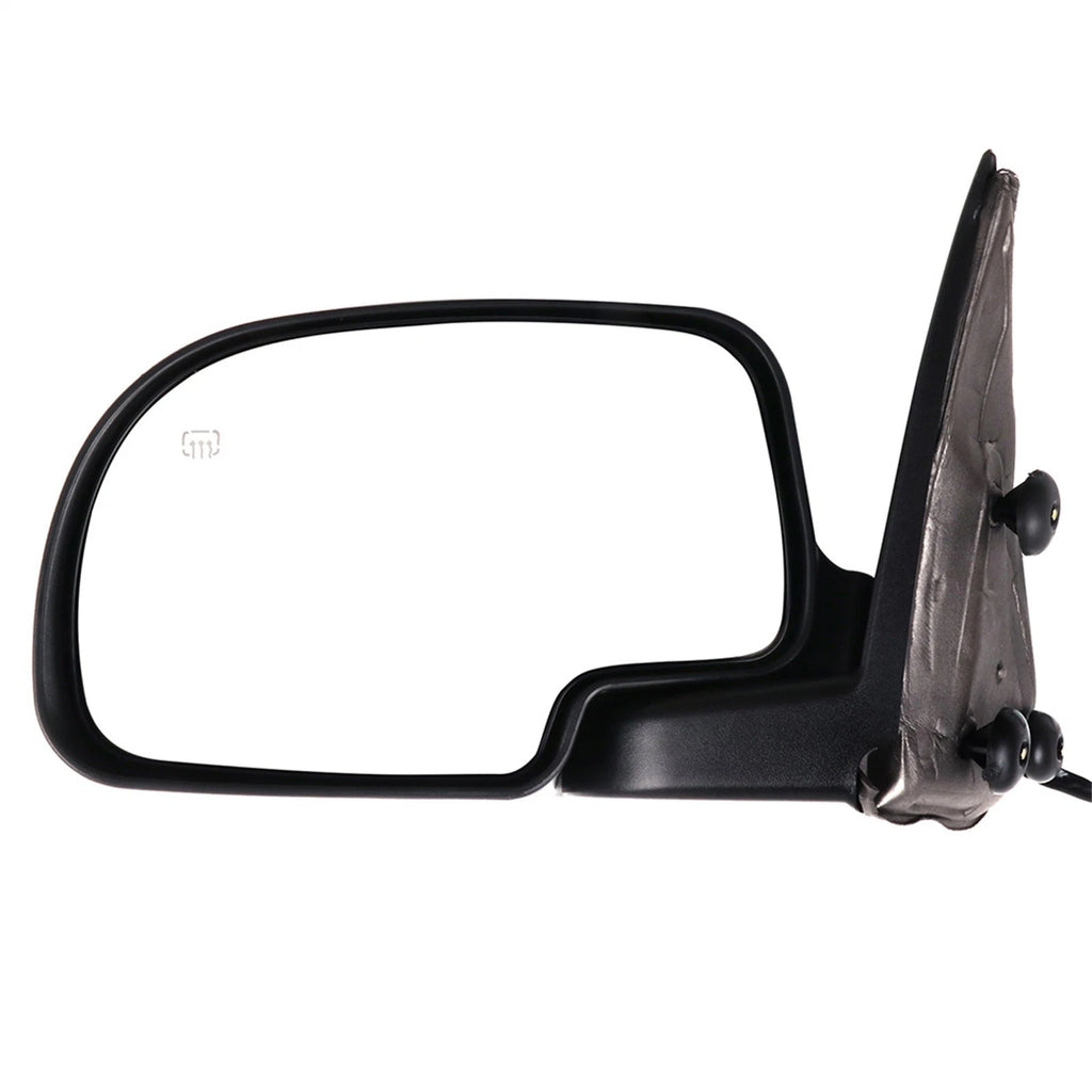 Driver Side Power Heated View Mirror Chrome for Chevy Silverado Sierra (1999–2002)