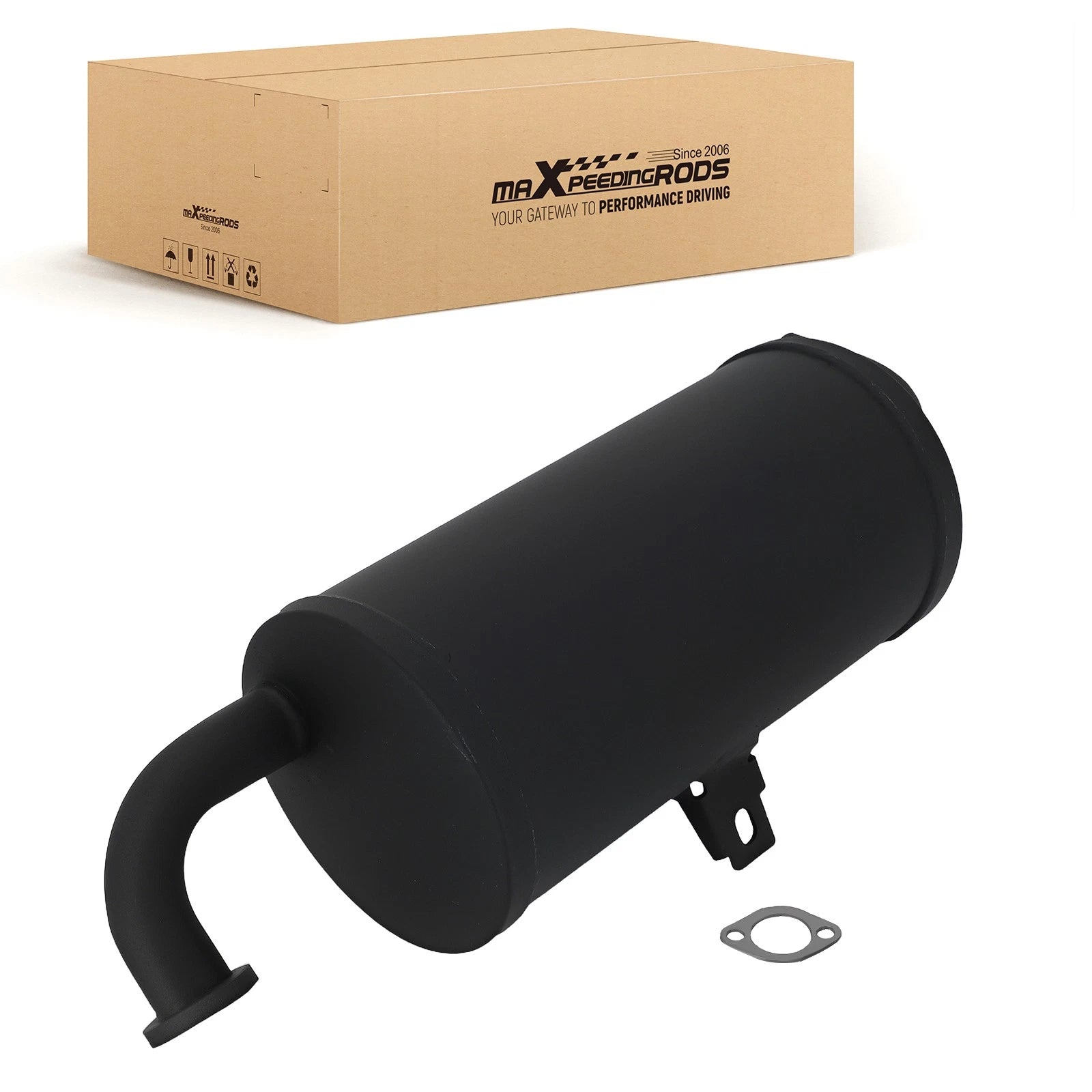 Exhaust Muffler for Kawasaki Mule 600/610 (2005–2023)