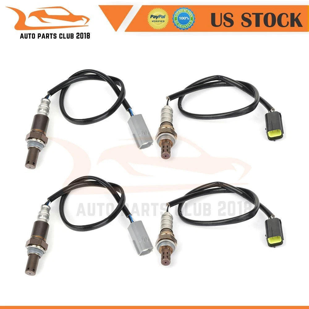 Set of 4 Oxygen Sensors for Nissan 350Z (2003–2009)