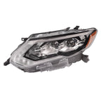 Set of 2 LED Headlights Assembly for Nissan Rogue (2017–2020)