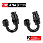 4AN Swivel PTFE Hose End Fitting Adapter 180 Degree for Fuel Line (2020–2025)