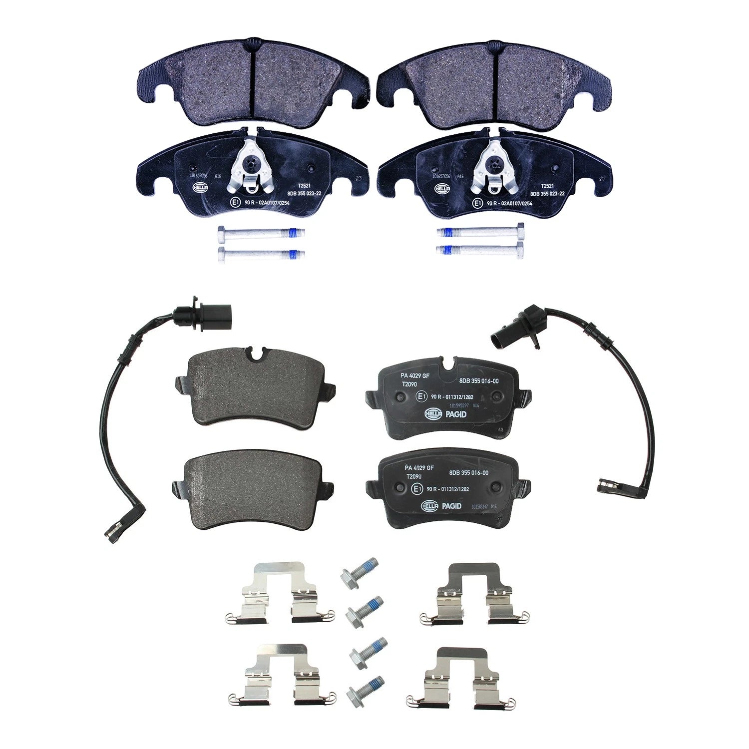 Disc Brake Pads Kit for Audi A6 A6 Quattro (2012–2018)