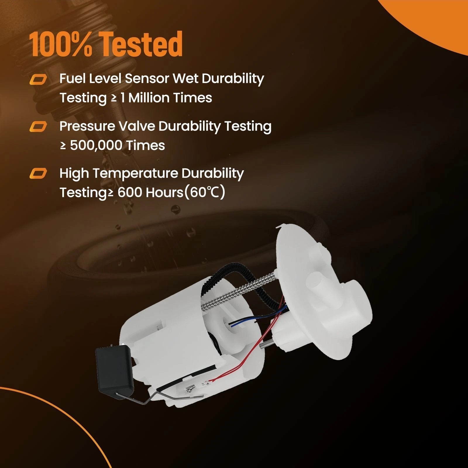 Electric Fuel Pump Module for Toyota Corolla (2005–2013) Pontiac Vibe (2009–2010) 1.8L 2.4L