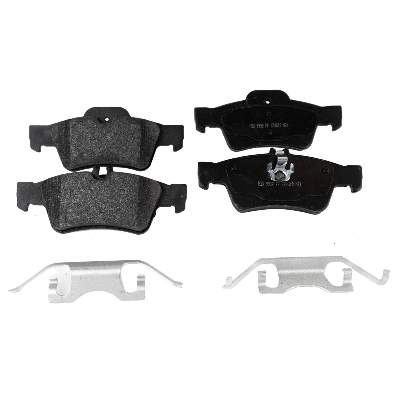 Rear Brake Disc and Pad Kit for Mercedes Benz E320 (2003–2009)