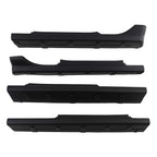 4X Rocker Panel Plastic for GMC Sierra 1500 Crew Cab (2014–2018)