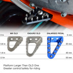 Rear Brake Lever Pedal Plate for Husqvarna TE 125 150 250 300 TE300I (2017–2025)