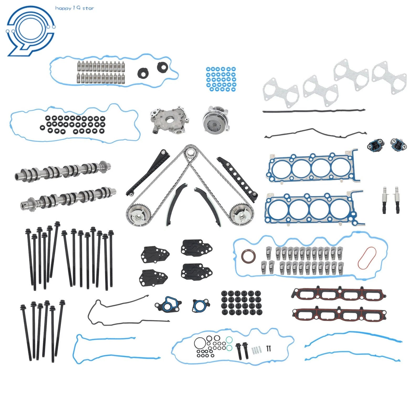 Camshafts, Lifters, Rocker Arms, Timing Chain for Ford Expedition, Mustang, F-150 (2000–2006)