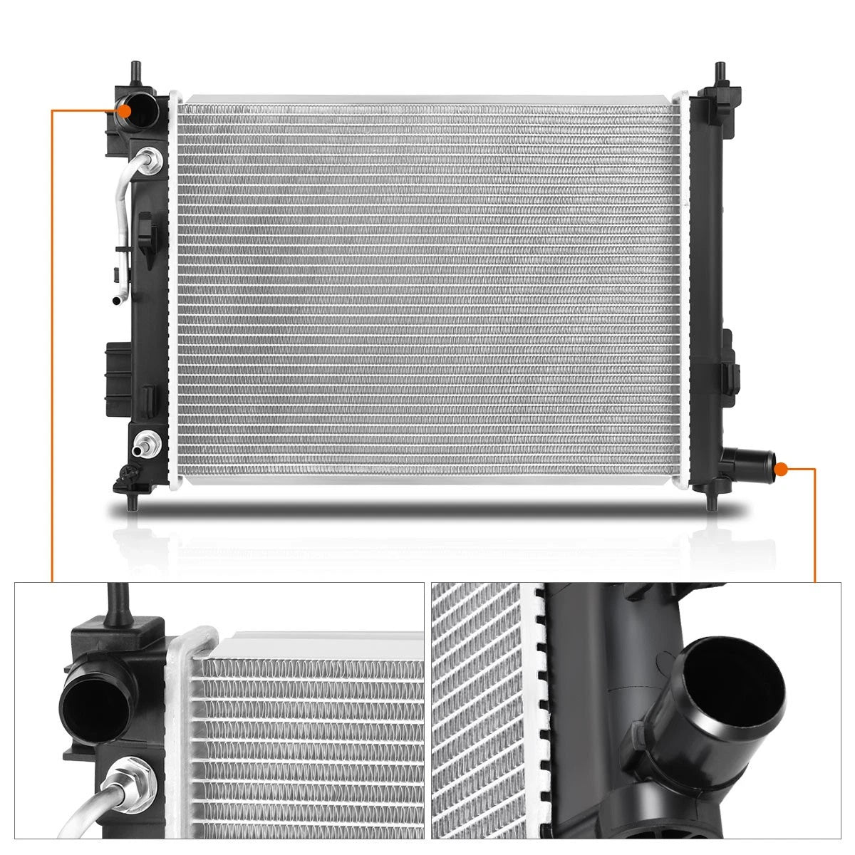 Radiator Cooling Fan Assembly for Toyota Highlander 2011–2013