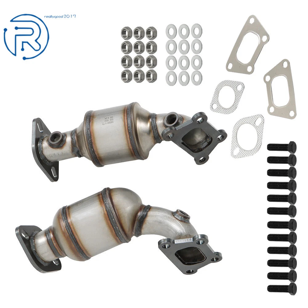 Set of 2 Catalytic Converters for GMC Terrain 3.0L (2010–2012)