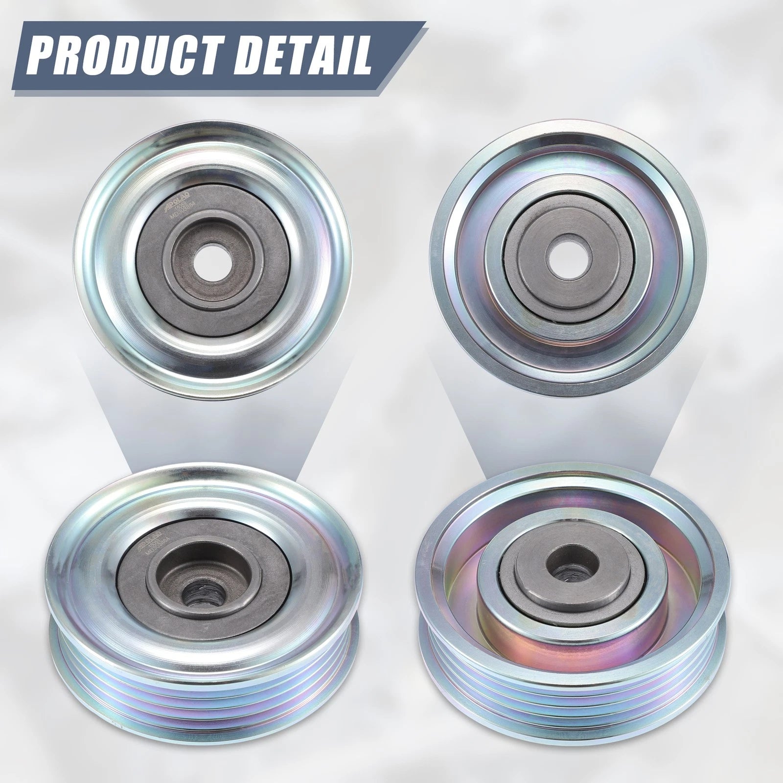 Drive Belt Idler Pulley for Mitsubishi Montero Sport (MD303884)