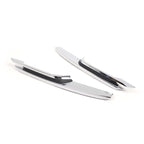 2X Chrome Bumper Trim Set for BMW 328i/320i (2012–2015)