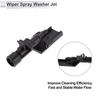 Washer Nozzle Set of 6 w/ Hose Connector for Honda (No. 76810TP6A01)