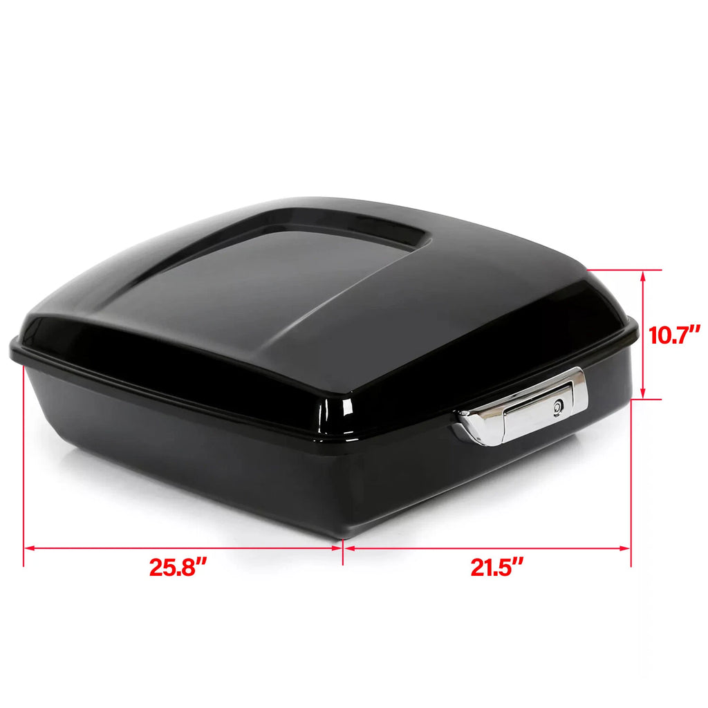 Chopped Touring Luggage System with Mounting Rack for Harley Road Glide (2014–2025)