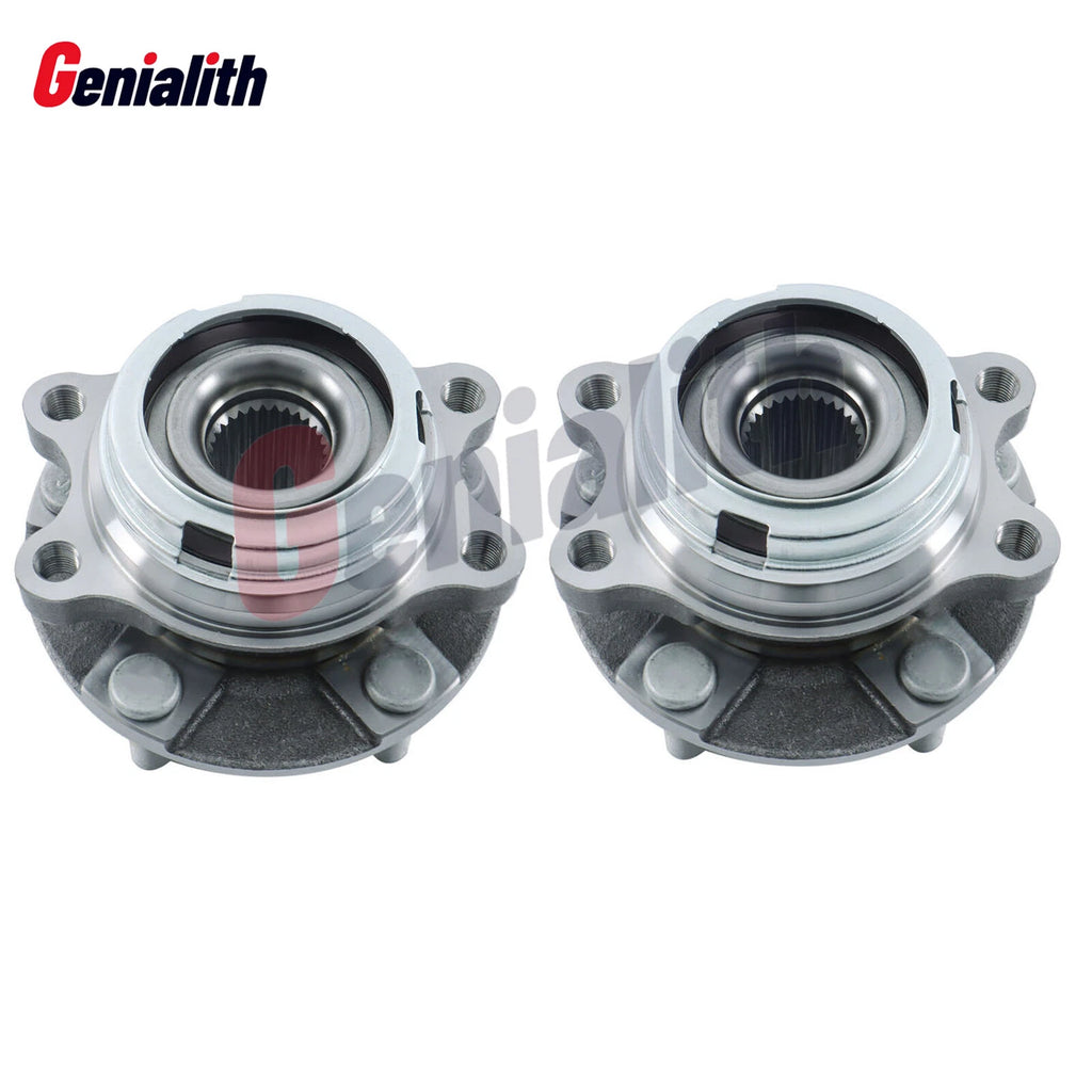2 Front Wheel Bearing & Hubs for Nissan Murano Quest (2003–2007)