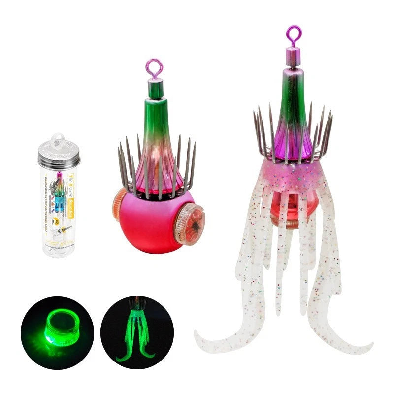 Submersible Attractor Light for Boat and Shore Fishing (Glow Lure)