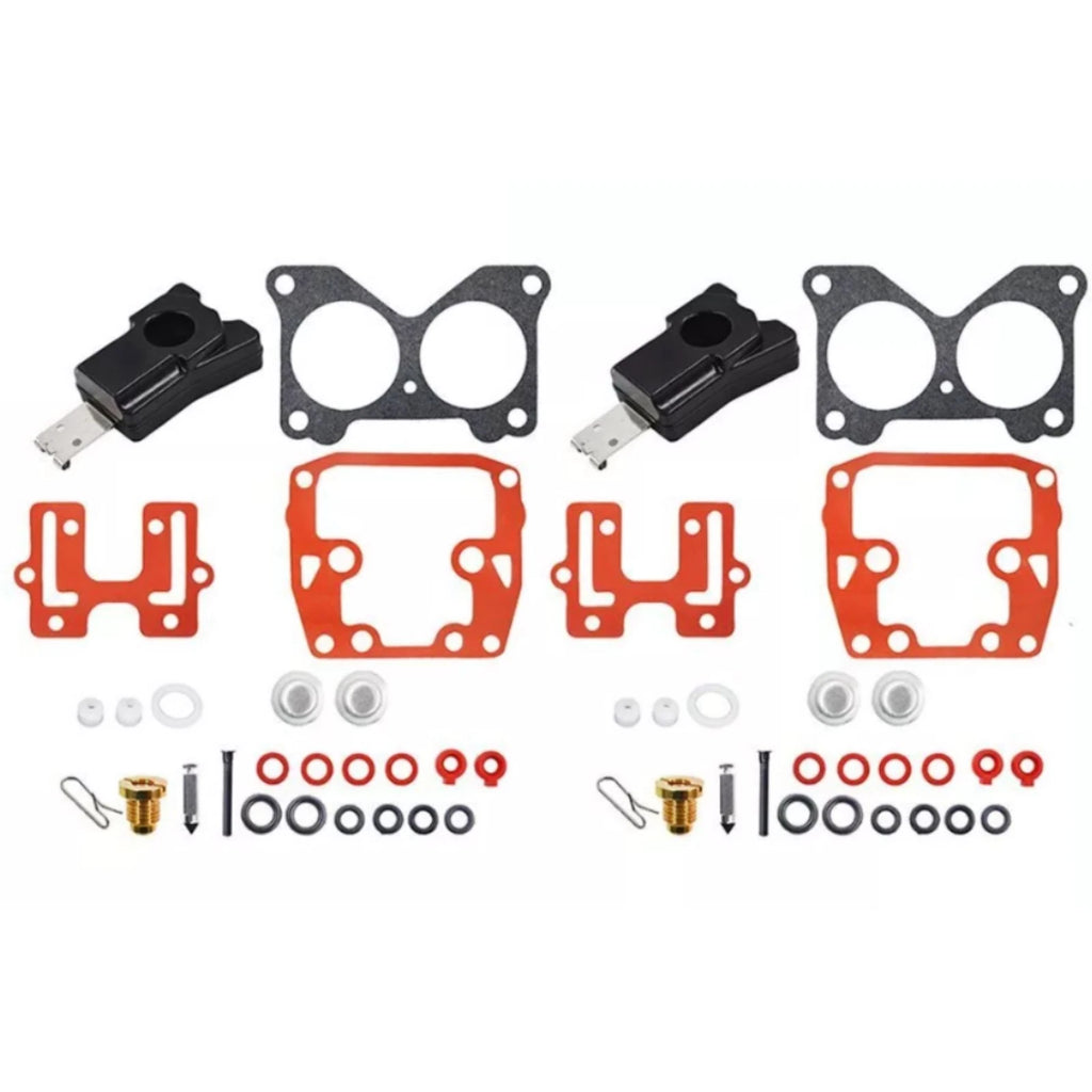 2X Carburetor Rebuild Kit for Johnson Evinrude V4 (1985–1990) 439076
