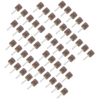 Set of 50 Aluminum Oxide Flap Wheels 1" x 1" x 1/4" 80 Grit