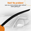 Window Visor Rain Guard Vent for Honda HR-V (2016–2022) Black