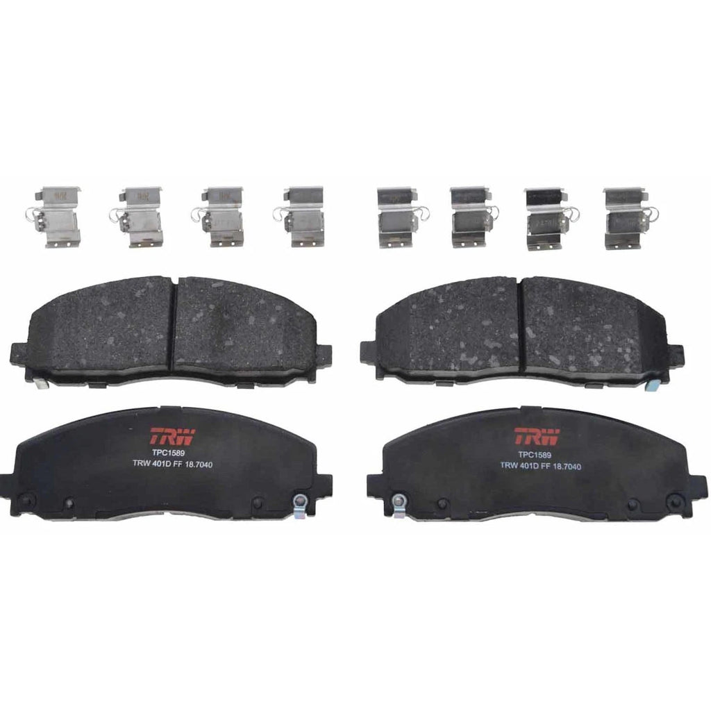 Brake Pad Set for Chrysler Pacifica (2017–2020) Front