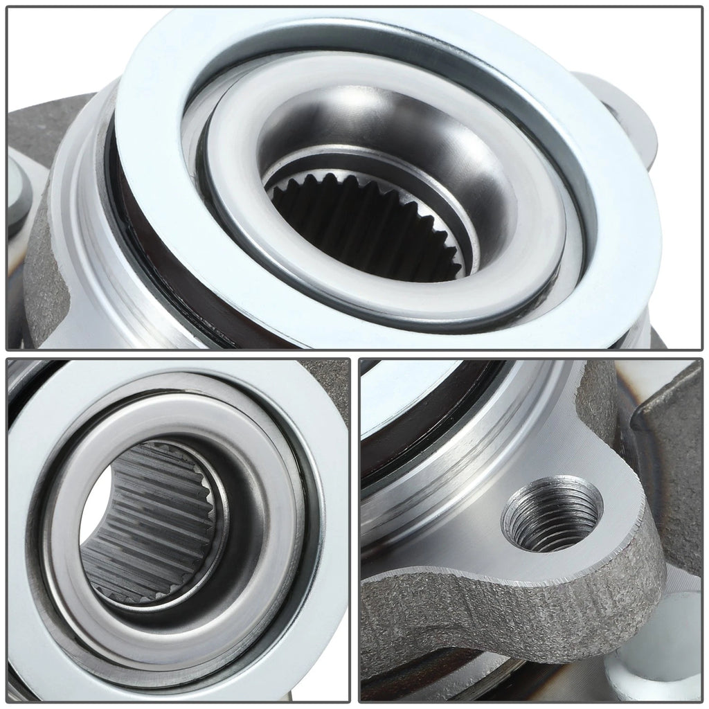 Set of 2 Front Left Right Wheel Bearing & Hub for Nissan NV200 X-Trail Rogue (2008–2020)