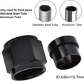 10AN Female Hardline Tube Nut & Sleeve Fitting for 5/8" OD Aluminum Tubing
