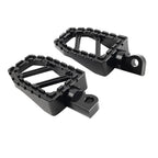 Mini Serrated Foot Pegs for Harley Touring Softail Sportster Dyna
