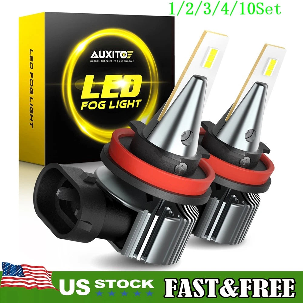 2X H11 LED Fog Light Bulbs for Jeep Grand Cherokee (2014â2020)
