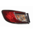 Replacement Driver Side Outer Tail Light Assembly for Mazda 3 (2010–2013)