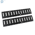 Set of 2 Track Tie Down Rail Kit for Garages