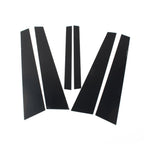 Set of 6 Door Window Pillar Post Trim Covers for BMW 5 Series E60 (2004–2010)