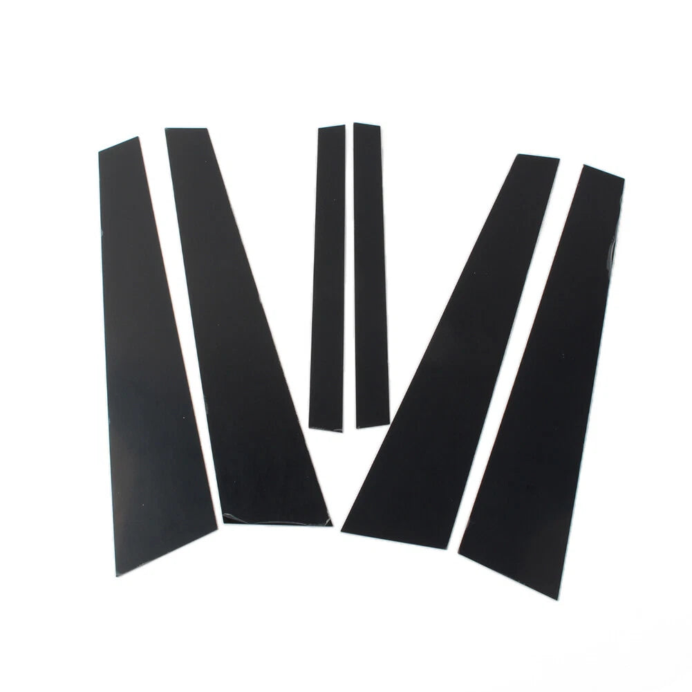 Set of 6 Door Window Pillar Post Trim Covers for BMW 5 Series E60 (2004–2010)