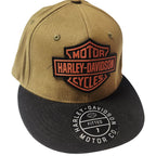 Harley-Davidson Flatbill Hat 99402-22VM Green Fitted Size 7