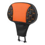 Backrest Pad for Harley Touring Electra Glide (2014–2023) - Black Orange