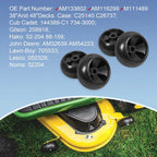 Set of 4 Deck Wheel Kits for John Deere Mowers (Fits Various Models)