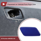 Front Right Washer Nozzle Cover Cap for Subaru Forester (2018–2021) Blue