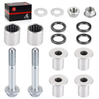 Front Upper A-Arm Bushings Pivot Bearing Kit for Suzuki Quadsport Z400 (2003–2008)