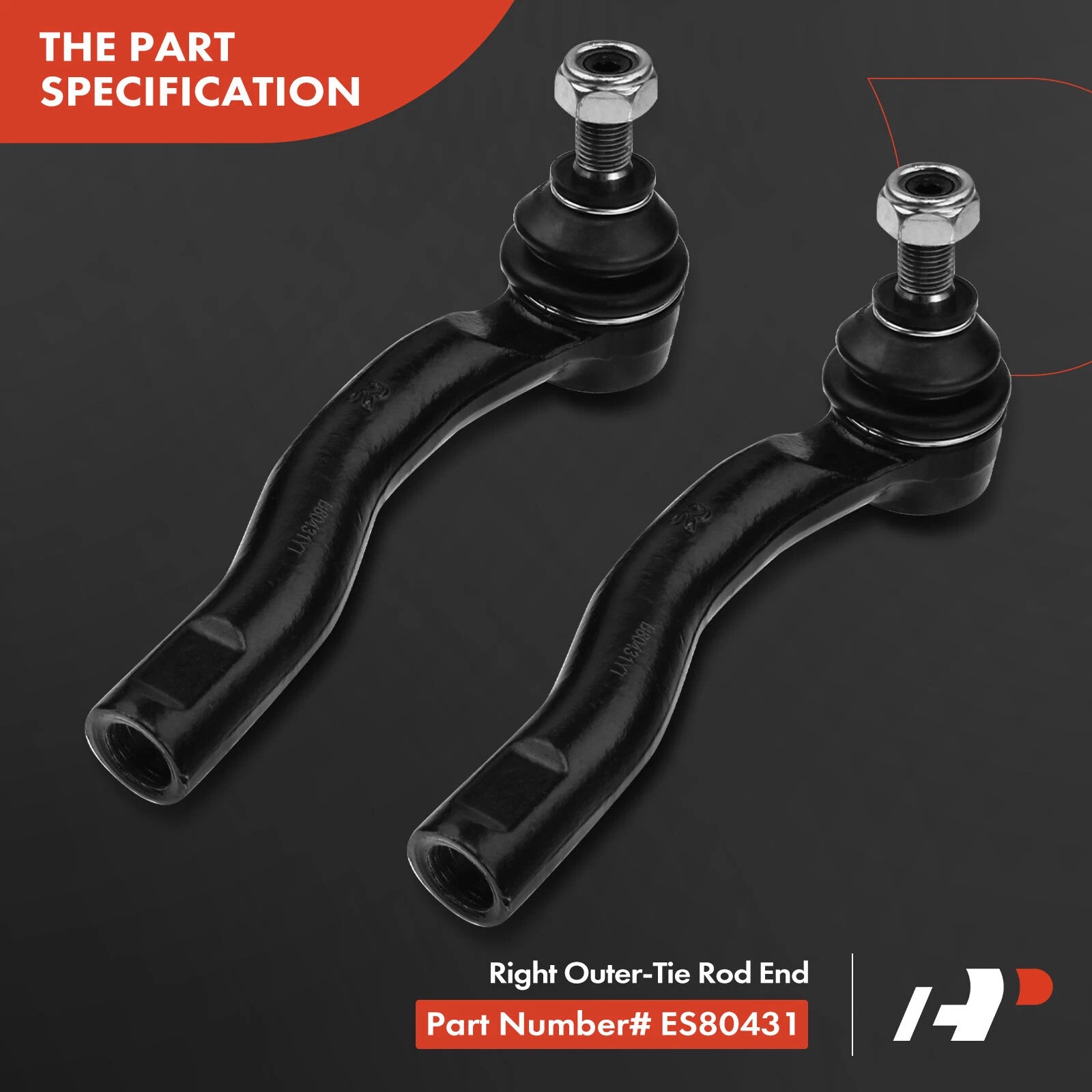 Front Sway Bar Link and Tie Rod Ball Joint for Toyota Corolla (2003–2008)