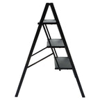 3 Step Folding Ladder with Wide Anti-Slip Pedal for Home Use