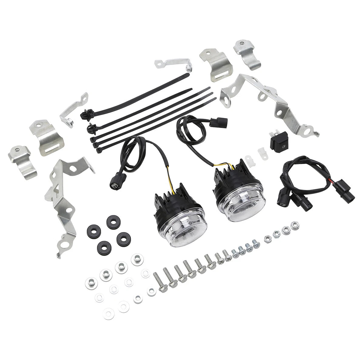 LED Fog Lights Attachment Kit for Honda Goldwing GL1800 (2018–2025)