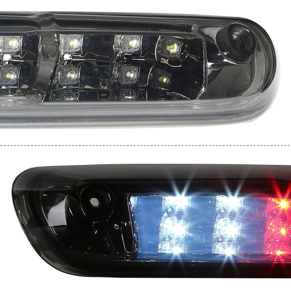 Full LED 3rd Tail Brake Light with Cargo Lamp Bar for Silverado/Sierra (2007–2013)