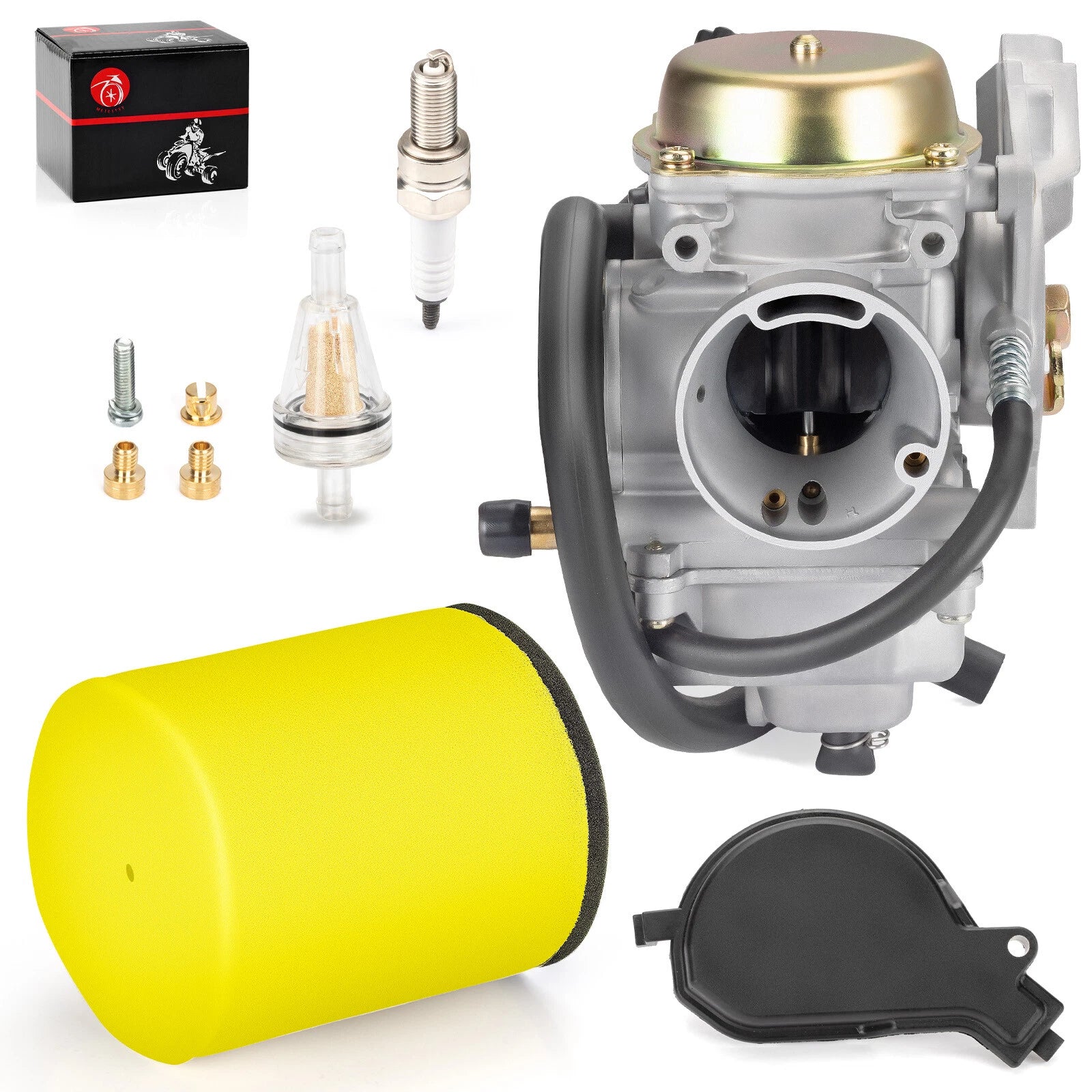 Air Filter & Carburetor Kit for Suzuki Eiger 400 LTF400F (2002–2007) 13780-07G00