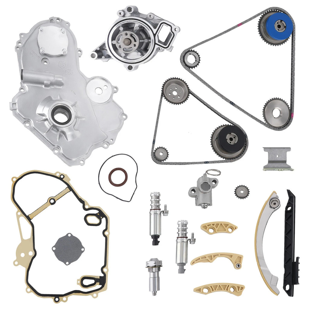 Timing Chain Kit VCT Selenoid Actuator Gear Cover Gasket For BUICK LACROSSE 2.4L