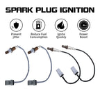 4X Oxygen Sensor for Chevrolet Tahoe (2014–2018) 4.3L 5.3L 6.2L Up & Downstream