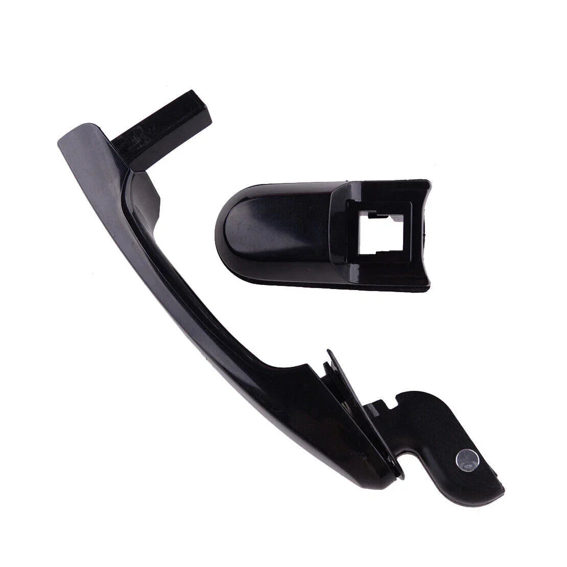 4 x Black Exterior Door Handle Set for Hyundai Tucson (2005-2009)