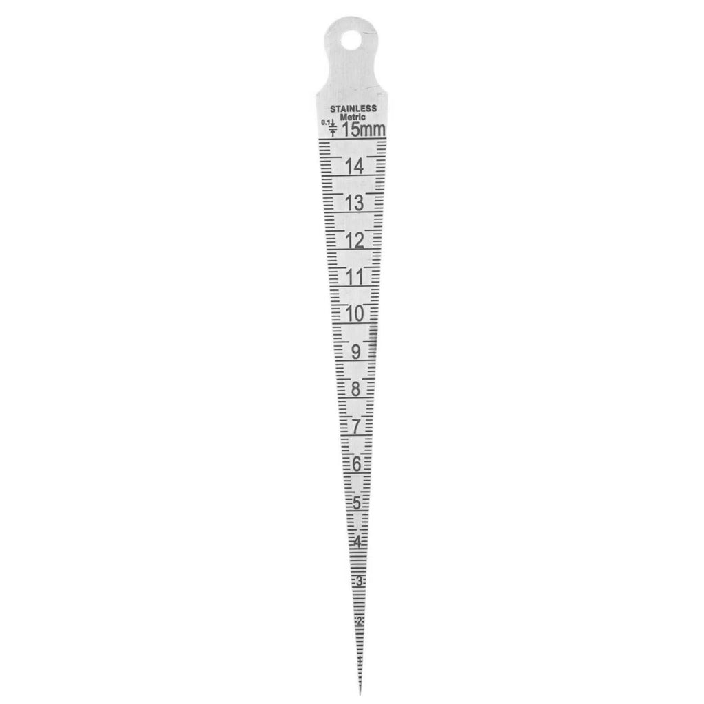 Stainless Steel Wedge Feeler Gauge for Accurate Measurement (Universal)