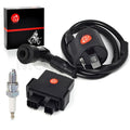 Ignition Coil Spark Plug & CDI Box for Yamaha Raptor 50 YFM50R (2004–2008)