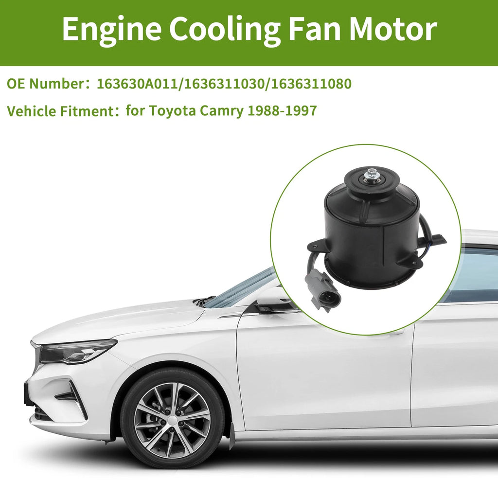 Radiator Fan Motor for Toyota Camry (1988–1997) No. 163630A011