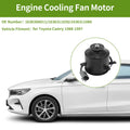 Radiator Fan Motor for Toyota Camry (1988–1997) No. 163630A011