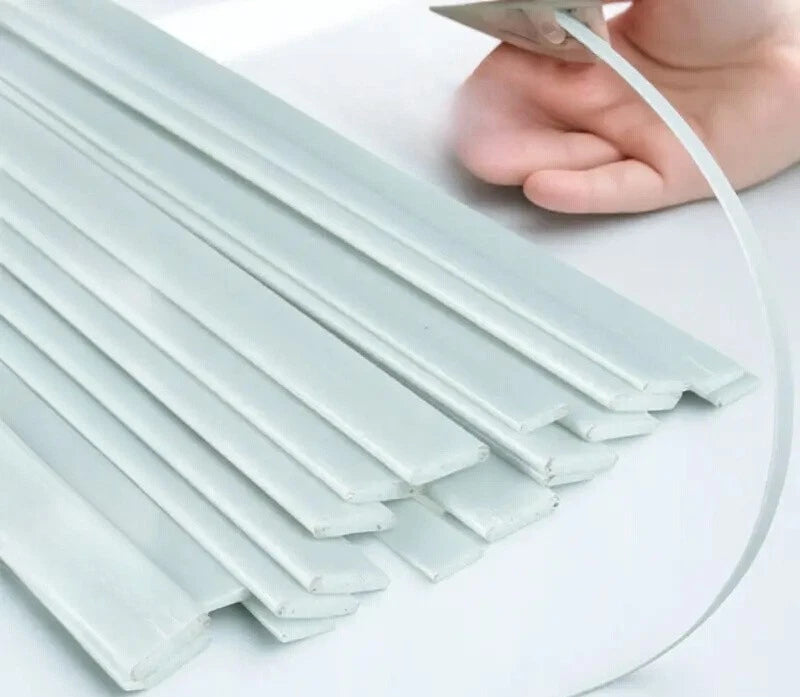 2PC Fiberglass Flat Strips 500mm Long x 50mm Wide for Automotive Use