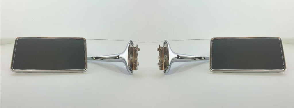 Peep Mirrors Long Arm Replacement for Universal Trucks Vans Cars (Universal)